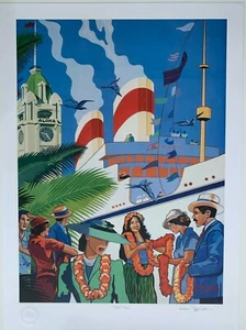 "Boat Day" Tom Sellers - Island Heritage Collection - Picture 1 of 7