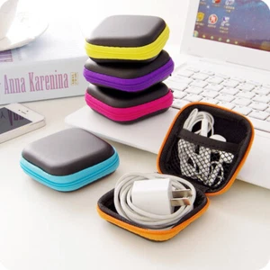 Mini Carrying Pouch Earphone Accessory Portable Sundries Travel Storage Bags - Picture 1 of 25