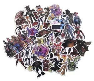 Five Nights At Freddy's Themed Set of 58 Assorted Stickers Decal Set - Picture 1 of 1