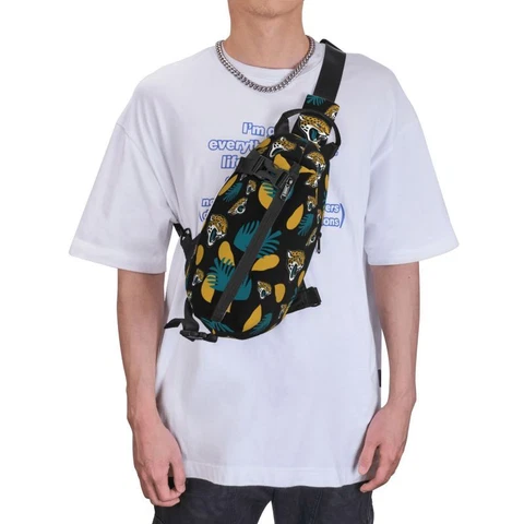 Jacksonville Jaguars Hawaii Crossbody Backpack Single Shoulder Bag Chest Bags Cover