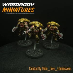 Pro Painted Warhammer 40k Minotaurs Primaris Inceptors ×3 HJ5 Games Workshop - Picture 1 of 4