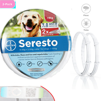 Seresto Bayer Collare Per Cani Medio Grandi Gatto Antiparassitario Segna IT • 23.49€