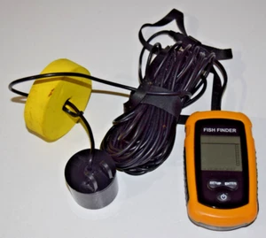Venterior Portable Fish Finder Ice Kayak Boat Fishing Yellow - Picture 1 of 7