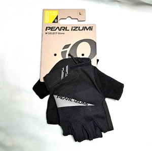 Pearl Izumi Select Women's Size L Half-Finger Cycling Gloves, Black Gel Palm - Picture 1 of 6