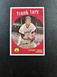 1959 Topps #393 Frank Lary Detroit Tigers High-end NM B59#393A1 - Picture 1 of 2