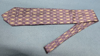 Meeting Street Tie Mens Silk Geometric Floral Pattern Handmade Necktie Classic - Image 1 of 4