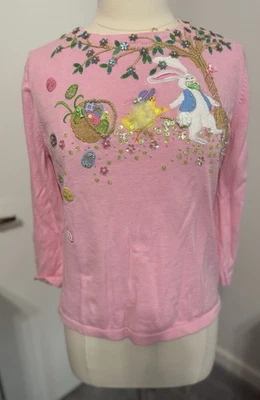 Suéter Jack B Quick Pink Pascua Vacaciones, Grande Foto 1 de 4