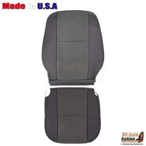 2007 to 2011 For Toyota FJ Cruiser Front Driver Bottom & Top Cloth Cover Black - Picture 1 of 6