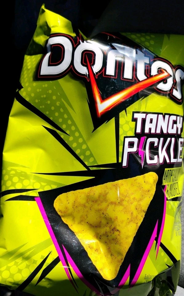 Doritos Tangy Pickle 9 1/4 Oz Bag Limited Edition - Image 1 of 2
