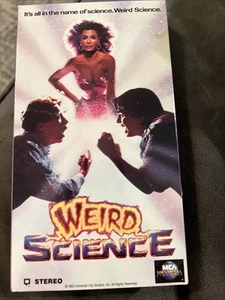 Weird Science (VHS) - John Hughes - MCA VIDEO edition - Kelly LeBrock - 1980s - Picture 1 of 3