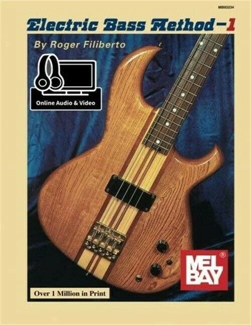 Electric Bass Method Volume 1 (Book + Online Audio/Video) - Image 1 of 1