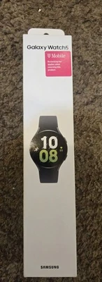 Samsung Galaxy Watch5 44mm Graphite Case with Graphite Band Smart Watch - Image 1 of 2