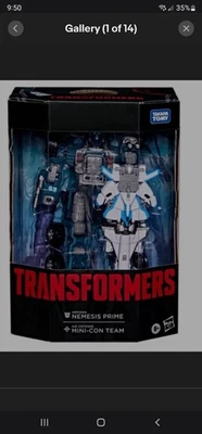 NYCC 2025 Hasbro TRANSFORMERS Armada NEMESIS PRIME & AIR DEFENSE Team Brand New. - Image 1 of 4