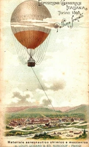 TORINO 1898, Esposizione Generale - Pallone Frenato - NV - #024 - RIFILATA!! - Picture 1 of 2