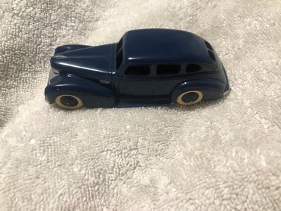 Dinky Toys Copia 1937 Chrysler hecho por Buccaneer Models Inglaterra metal blanco Foto 1 de 4