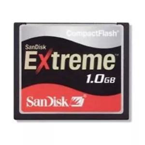 SanDisk Extreme 1GB CF Compact Flash Memory Card for Nikon Sony Canon DSLR - Picture 1 of 1