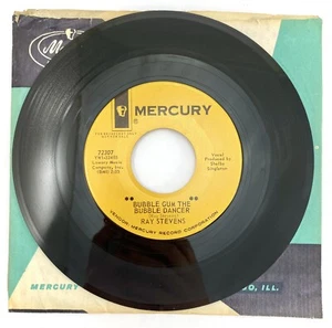 RAY STEVENS BUBBLE GUM / LAUGHING 1964 Vinyl 7” Single 45 PROMO Mercury Sleeve - Picture 1 of 12