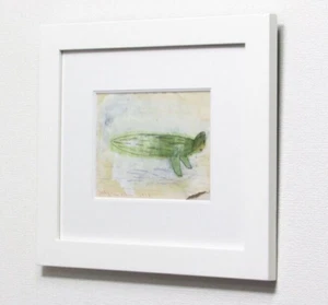 Yoshitomo Nara "Untitled" 1997 Rare one-of-a-kind Acrylic on paper Framed - Picture 1 of 6