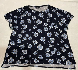 Alfani schönes geblümtes Shirt Seitenschlitz Gr. 3XL - Bild 1 von 7