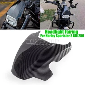 Motorcycle Fairing Headlight Cover Guard Fit for Harley Sportster S RH1250 2021+ - Picture 1 of 11