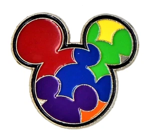 Mickey Shape Autism Awareness Individual Pin Disney Trading Pins ~ Brand New - Picture 1 of 1