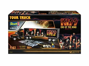 Kiss Tour Truck Camion Gift Set 1:32 Plastic Model Kit REVELL - Foto 1 di 1