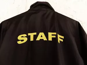 Pittsburgh Pirates MLB Staff windbreaker lined Jacket black size L - Picture 1 of 5