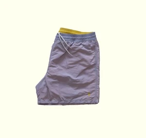 RALPH LAUREN POLO VTG 90s Y2K FADED VIOLET TRUNK SWIM 5" SHORTS MENs SZ 2XL - Picture 1 of 5