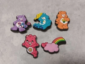 F1 Unbranded Shoe Charms Decorations; Croc-Compatible -Care Bears Theme lot of 5 - Picture 1 of 2