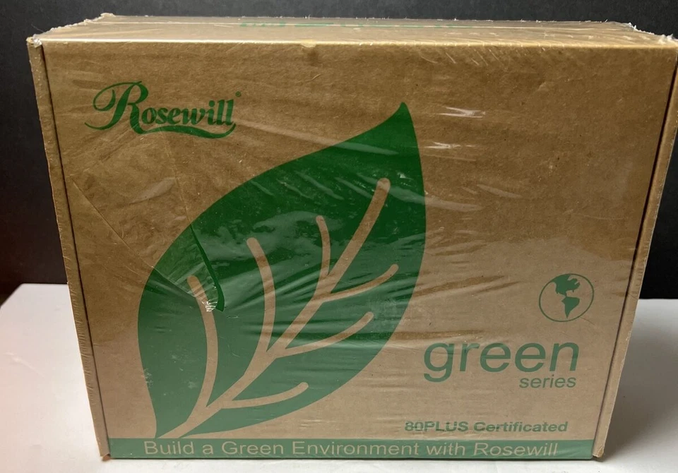 NEW in BOX Power Supply Rosewill Green Series RG430-2 80 Plus - Image 1 of 3