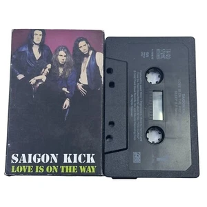 Saigon Kick "Love Is On The Way" Cassette Single - Picture 1 of 2