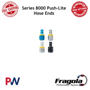 Fragola Performance Systems-200110-BL-Series 8000 Push-Lite Hose Ends - Picture 1 of 5
