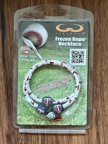 Minnesota Twins Frozen Rope Necklace Baseball Jewelry MLB Cover