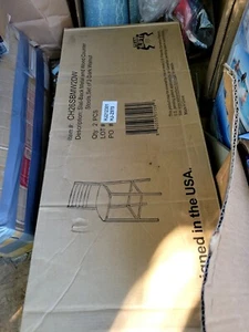 Slal Black  Metaland Wood Counter Stools Dark Walnut - Picture 1 of 1