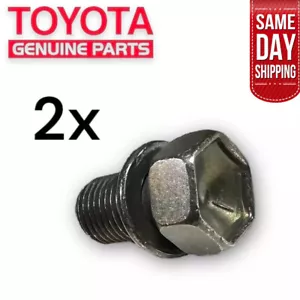 89 - 95 TOYOTA PICKUP REAR SHOCK ABSORBER MOUNTING BOLTS W/ WASHER OEM QTY 2 NEW - Picture 1 of 3