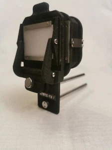 Olympus Pen F Bellows Slide Copier Negatives Attachment Black Silver - Picture 1 of 5