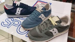 SAUCONY UOMO SCARPA SNEAKERS art. S2044 mod. JAZZ ORIGINAL - BLU, AVIO ed OLIVA - Picture 1 of 18