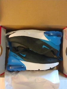 Nike Air Max 270 Anthracite Lt Blue Black (PS) Größe 11c Kleinkind - Bild 1 von 6