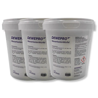 30x Wasserkastenwürfel DEWEPRO Spülkastenwürfel WC ReinigungsTabs für Toiletten - Bild 1 von 4