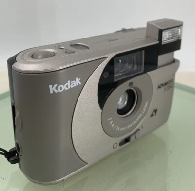 Kodak Advantix F350 POINT AND SHOOT FILM CAMERA GREY WITH COVER  - TESTED - 513 - Image 1 of 4