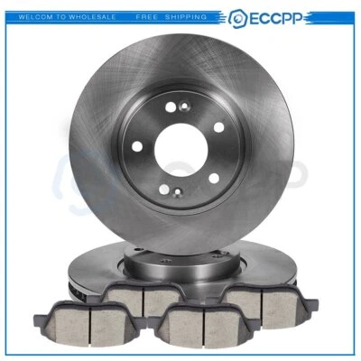 Front Brake Pads And Rotors For 2011 2012 2013 2014 Hyundai Sonata 2.0L — 第 1/4 张图片