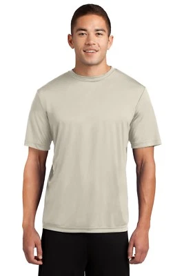 Camiseta Sport Tek Para Hombre Dri-Fit PosiCharge Entrenamiento S-4XL M-ST350 Foto 1 de 3