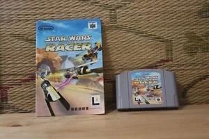 Star Wars Episode 1 Racer w/manual Japan Nintendo 64 N64 Very Good Condition! - Picture 1 of 2