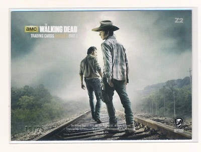 2016 THE WALKING DEAD SEASON FOUR PART 1 TERMINUS GOLD #Z2 TERMINUS PUZZLE 10/25 - Image 1 of 2