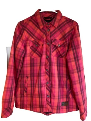 Camisa cole Orage para mujer, R278 rubor a cuadros, pequeña Foto 1 de 4