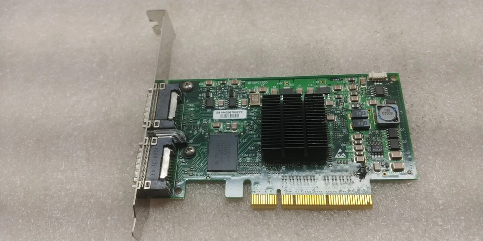 Q-Logic Dual Port InfiniBand (IB) 8X SDR to PCI Express HCA MT55P21B00 FREE SHIP - Image 1 of 4