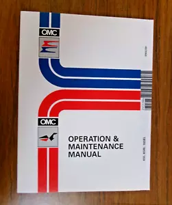 OMC Operation & Maintenance Manual, 6SL 8SRL 10SEL, English and Francais, 212286 - Picture 1 of 4