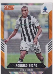 2021-22 Panini Score Serie A Orange Lava Parallel #102 Rodrigo Becao #61/99 - Picture 1 of 1