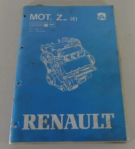 Manual De Taller Motor Renault Alpine GTA V6 TURBO & GT De Diciembre De 1987 - Imagen 1 de 6