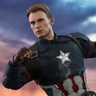 Figurine HOT TOYS Marvel Avengers Endgame Captain America MMS536 échelle 1:6 NEUVE